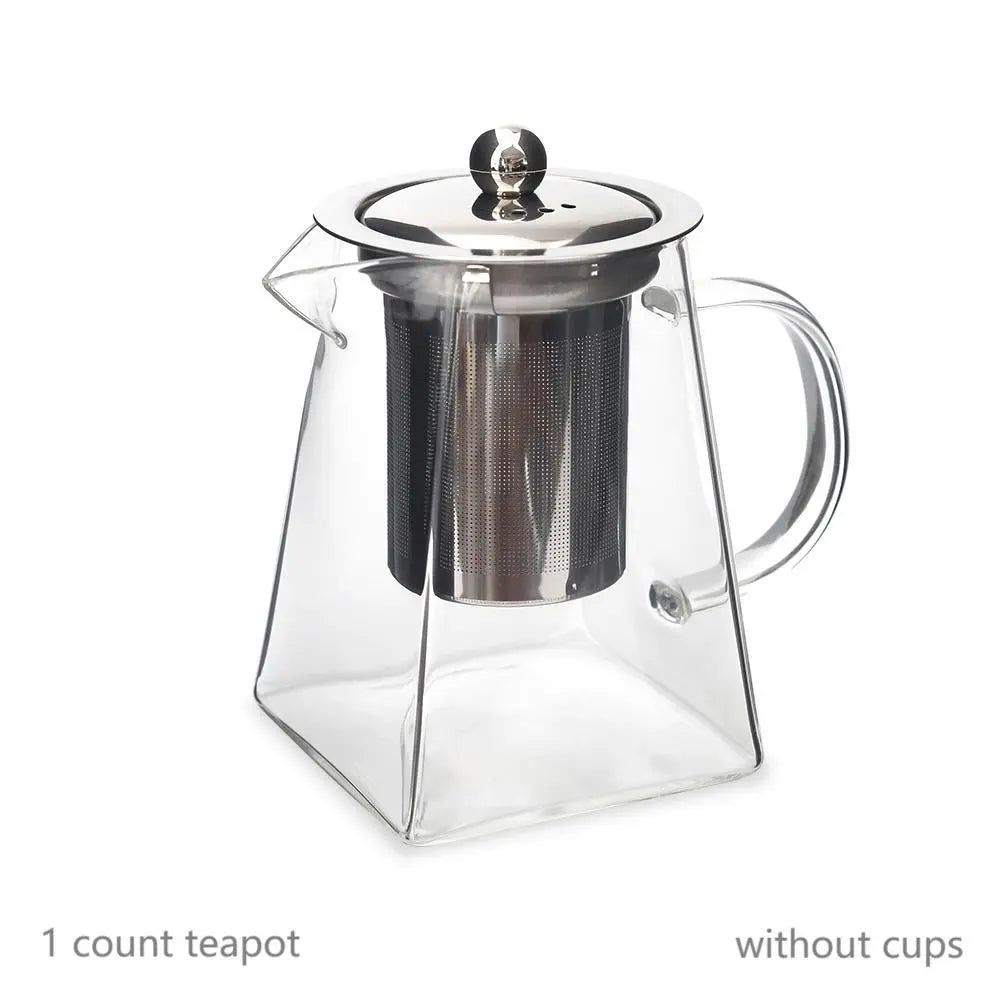 Glass Teapot Set